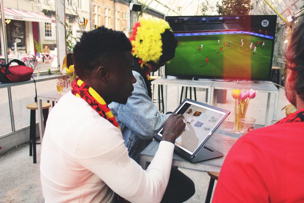 prise de commandes en libre service