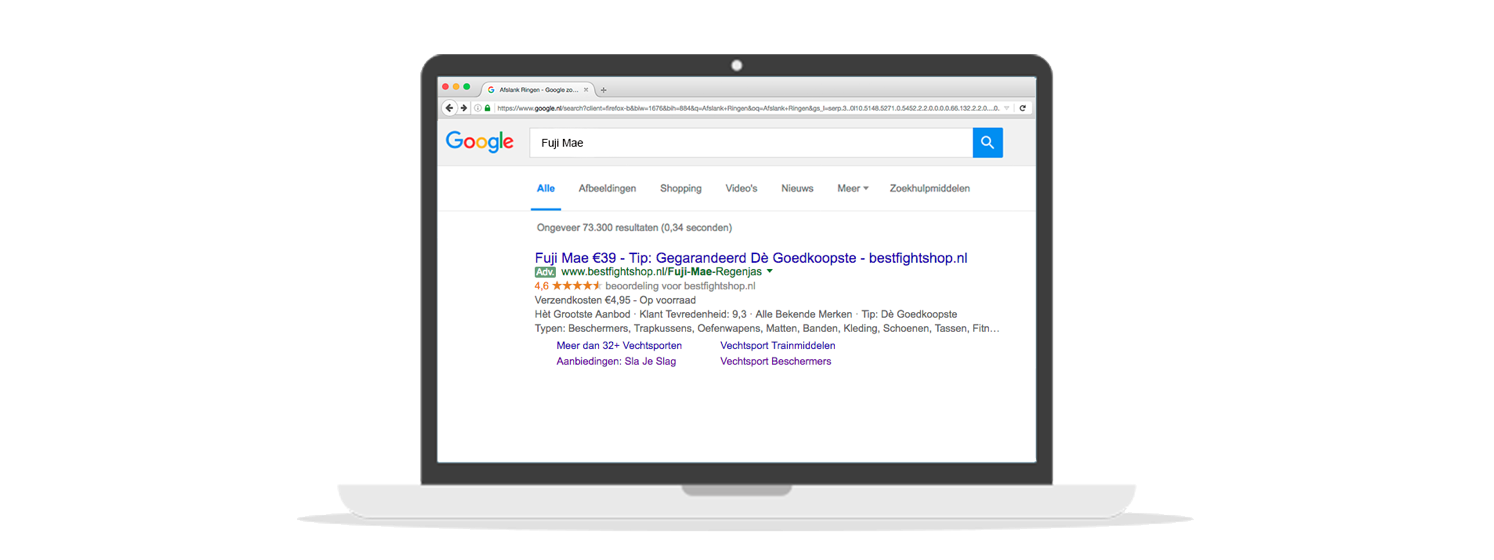 2850% rendement op AdWords campagnes – BestFightshop