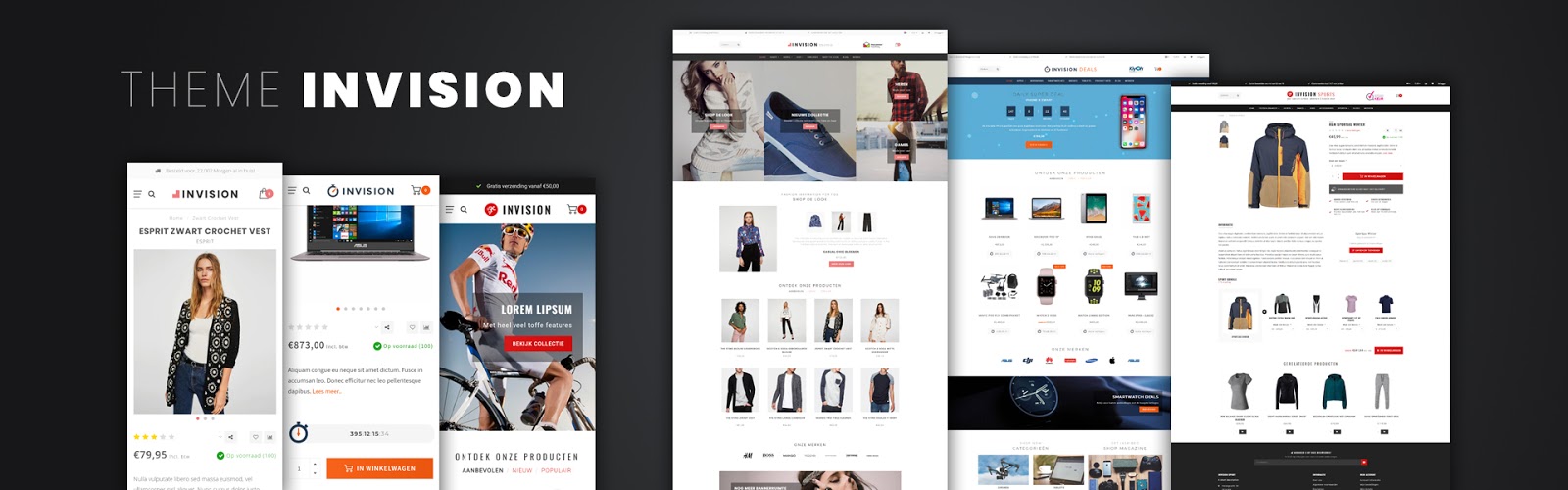 Theme Invision: zo til je je webshop naar een hoger niveau