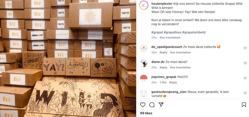 instagram post met dozen