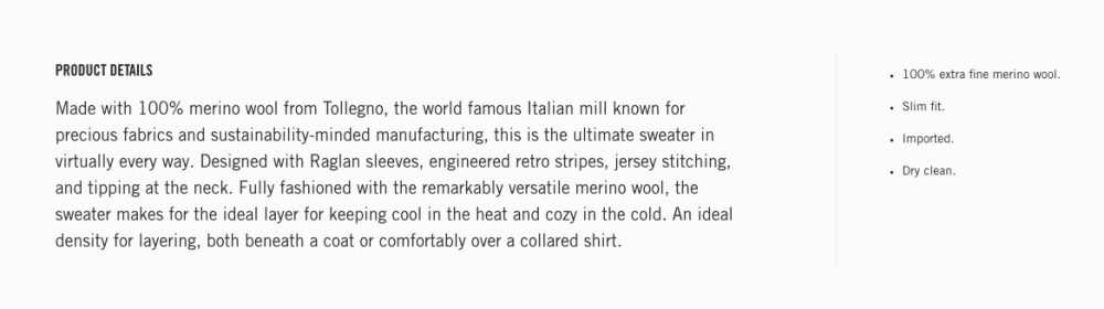 Todd Snyder Beispiel