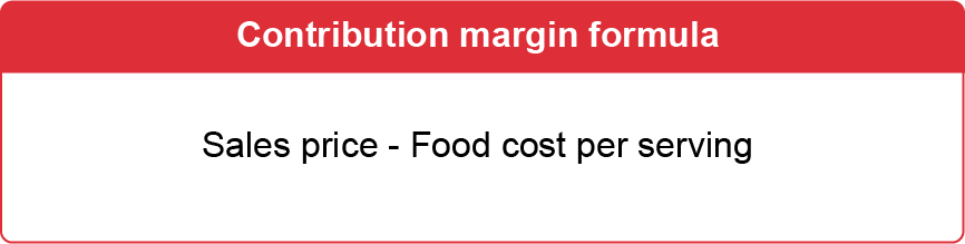 how to calculate contribution margin