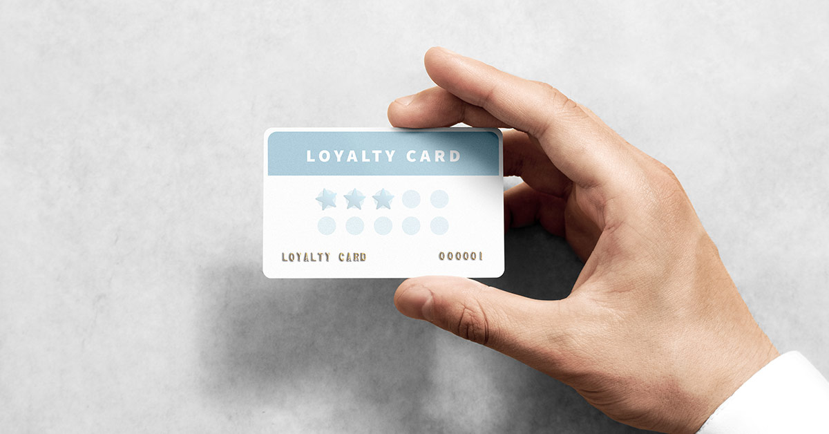 loyalty program cards