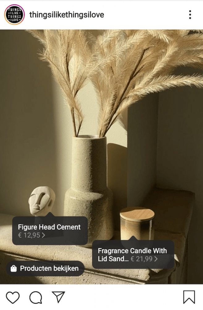 Instagram Produkt-Tag