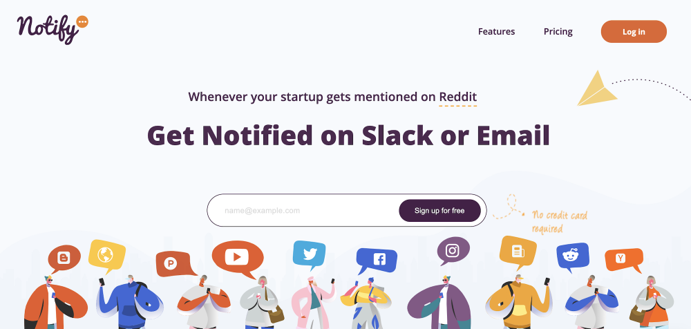 Outil de veille Notify