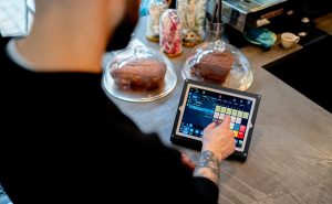 Prise de commande mobile sur tablette Café Cup 