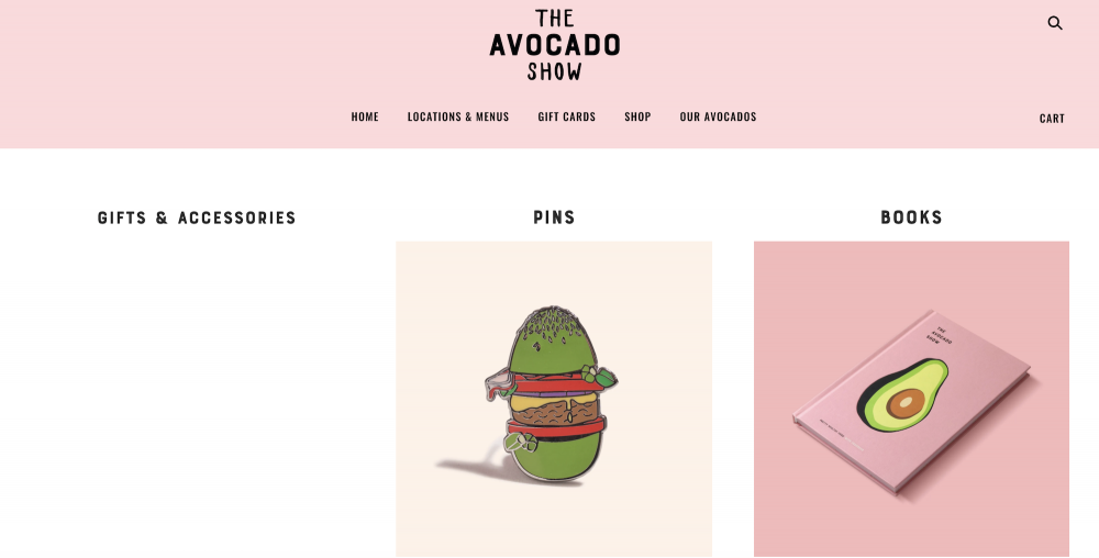 Produits dérivés Avocado Show