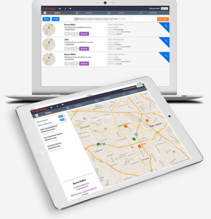 Outil de géolocalisation Trackin