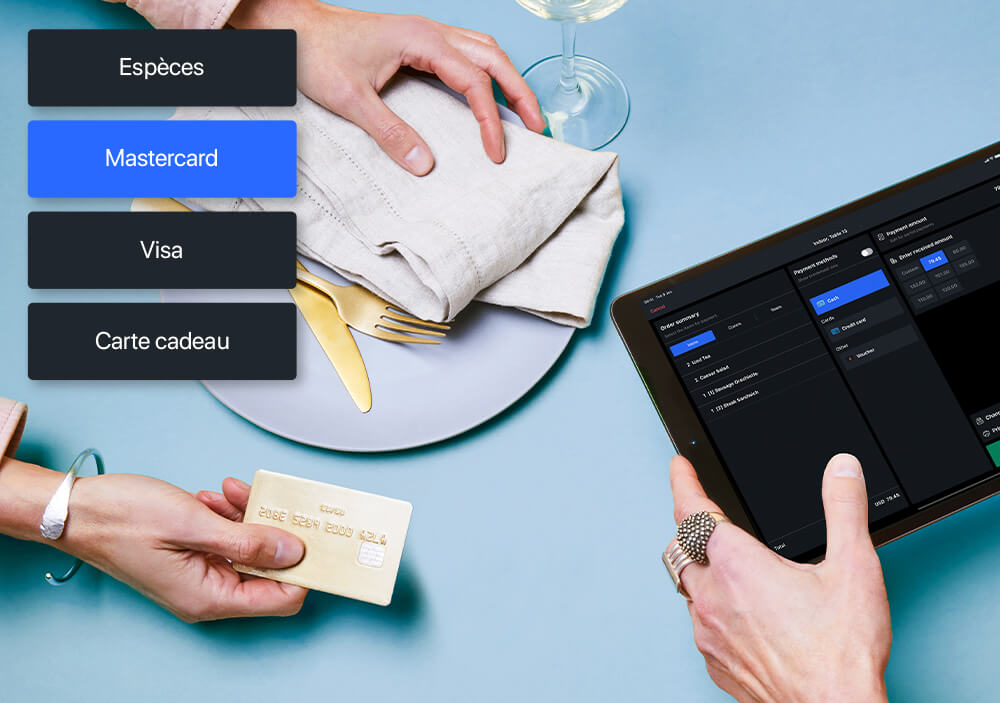 Paiement sécurisé via logiciel de caisse Lightspeed