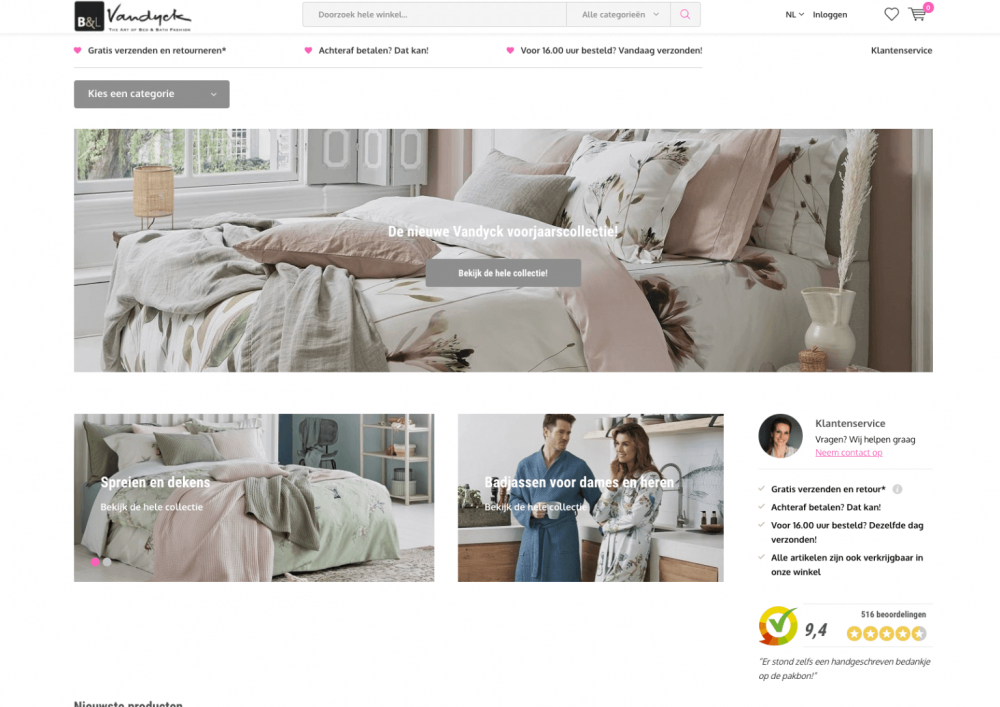Webshop Design Performance
