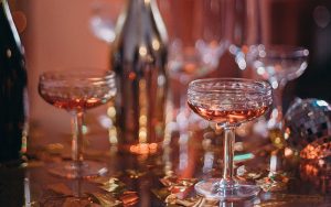 Glasses of Champagne