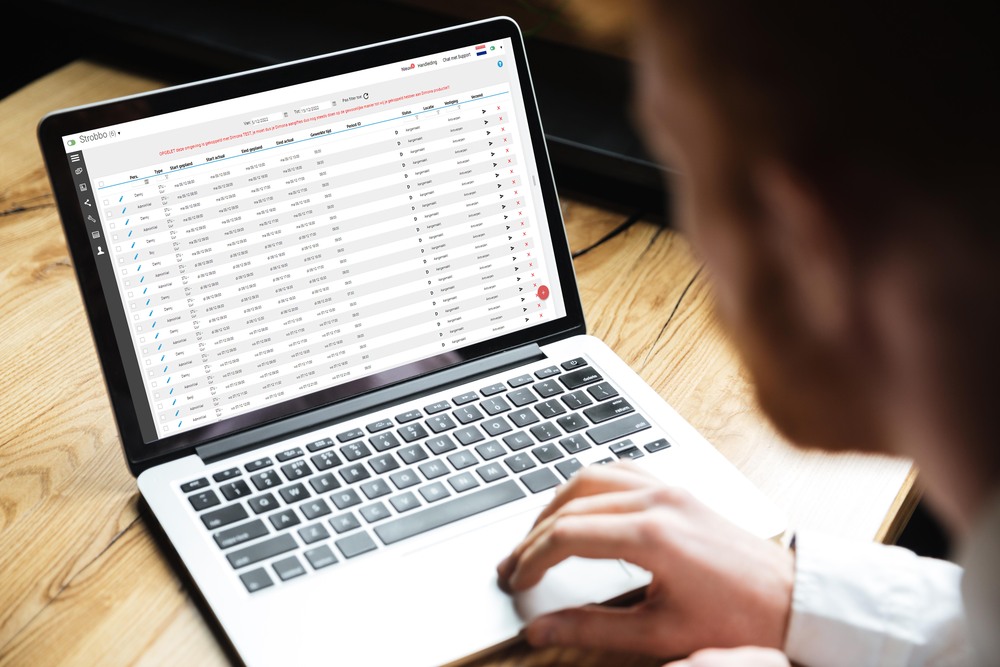 Strobbo automatische Dimona-aangifte