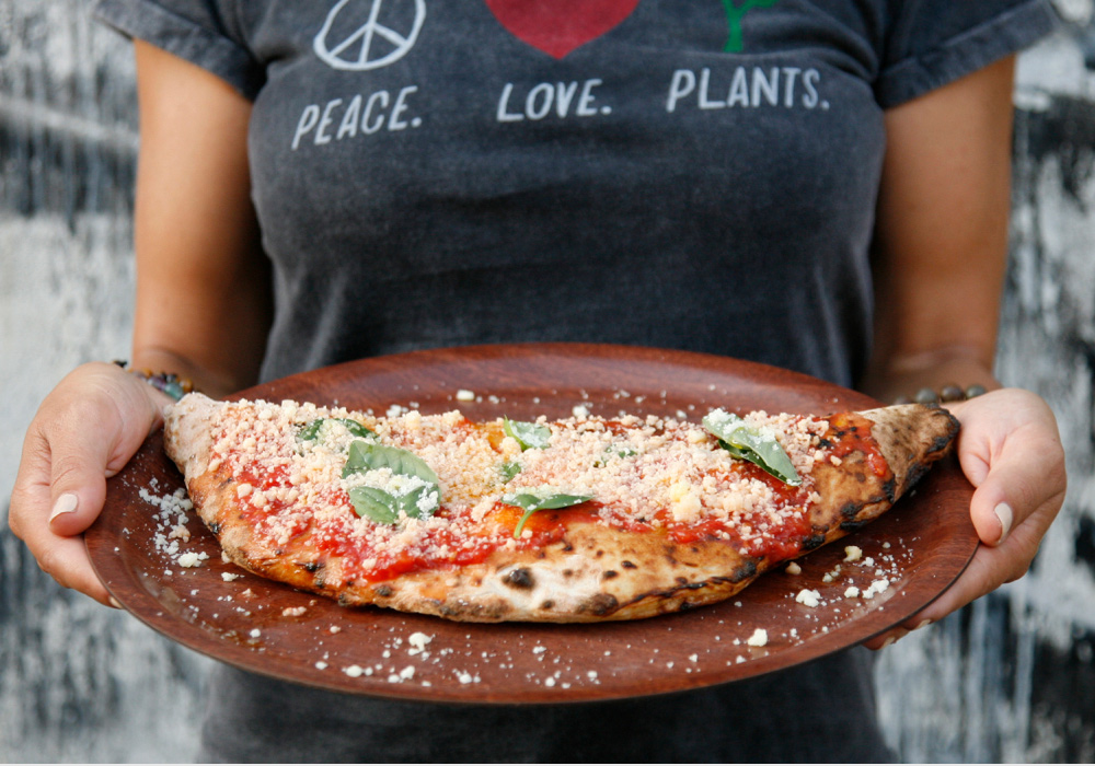 Photo of pizza on plate