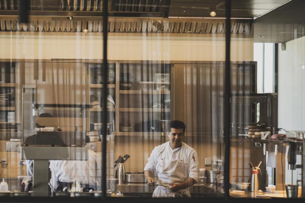 Keuken van Sensum met Maurice De Jaeger