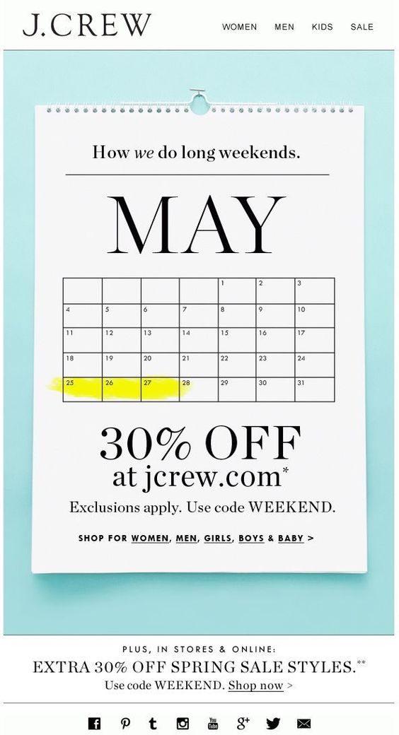 Promos for Memorial Day