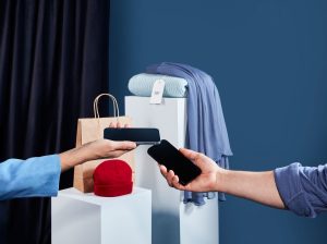 A digital screenshot of a client using using the Lightspeed Scanner to simplify transactions and inventory management.